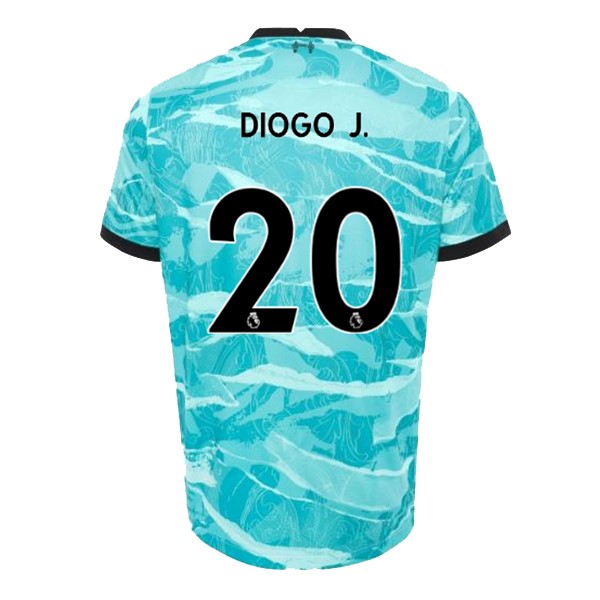 Camiseta Liverpool NO.20 Diogo Jota 2ª Kit 2020 2021 Azul